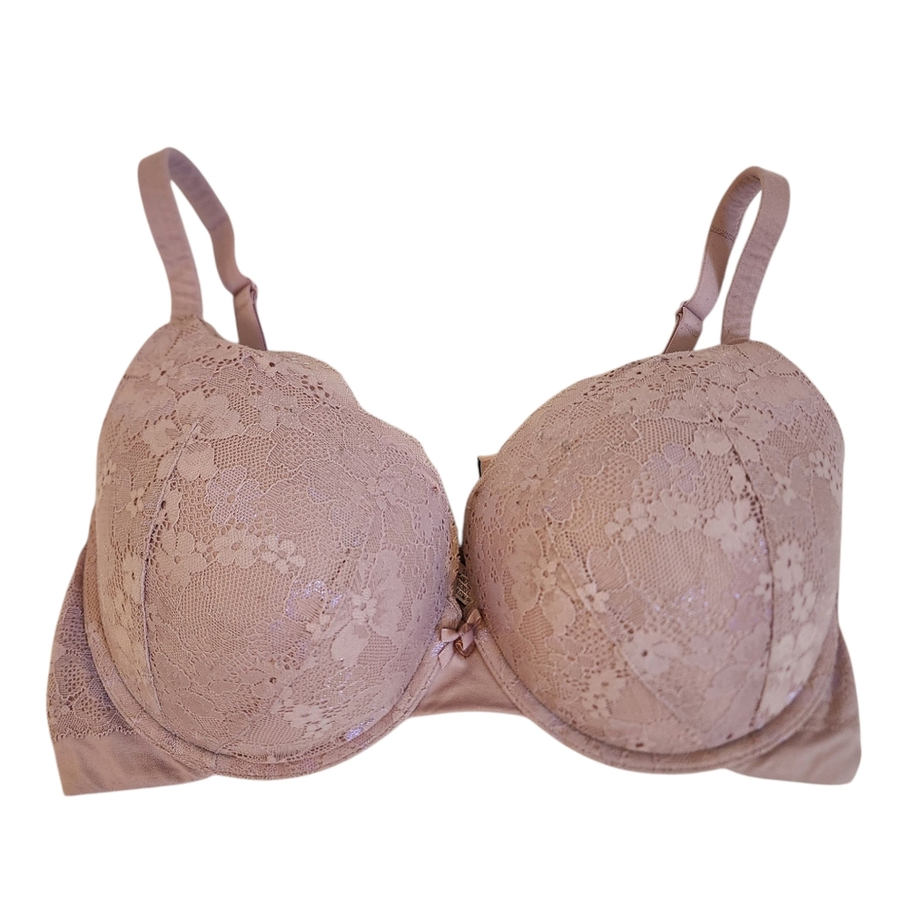 Victoria's Secret Purple Lace Bra with Underwire 36DD
